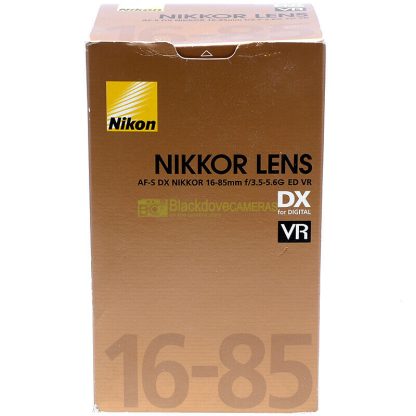 Nikon AF-S Nikkor 16/85mm f3,5-5,6 G DX ED VR obiettivo per fotocamere digitali. - immagine 7