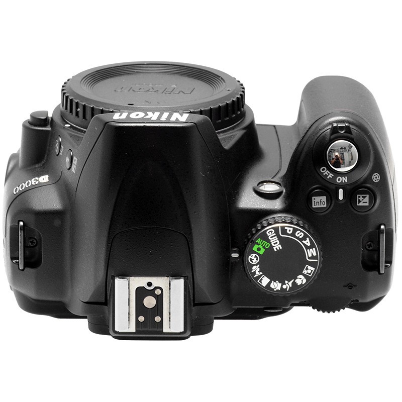 Nikon D3000 Reflex Digitale Body 10.2MP Macchina fotografica innesto F 4 Nikon D3000 Reflex Digitale Body 10.2MP Macchina fotografica innesto F - immagine 4