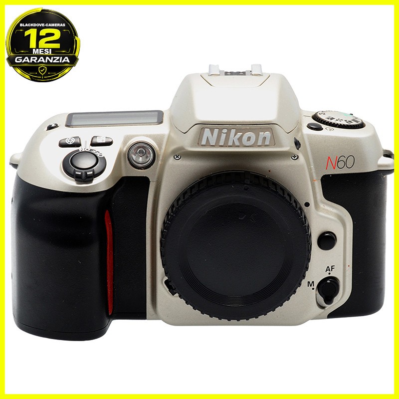 Nikon N‑60 body reflex autofocus analogica F60. Usa pellicola 35mm. F-60 1 Nikon N‑60 body reflex autofocus analogica F60. Usa pellicola 35mm. F-60