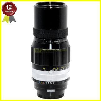 Nikon Nippon Kogaku Nikkor-Q Auto 200mm f/4 Teleobiettivo F Pre-AI Japan Testato