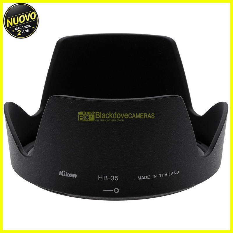 Nikon paraluce HB-35 per AF-S 18/200mm. VR. Originale. HB35 genuine lens hood 1 Nikon paraluce HB-35 per AF-S 18/200mm. VR. Originale. HB35 genuine lens hood