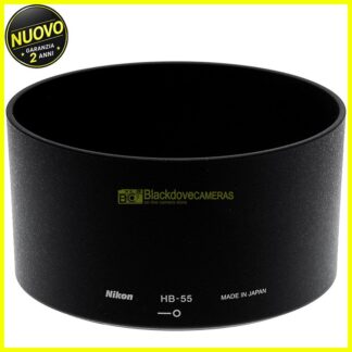 Nikon paraluce HB-55 per obiettivo Nikkor AF-S 85mm f1,4 G. Parasole HB55. Hood