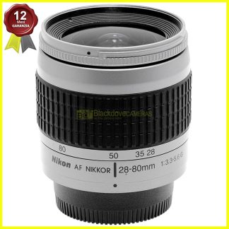 Home page 24 Obiettivo Nikon AF 28-80mm f/3.3-5.6G Silver - Obiettivo Zoom per Reflex FX e DX