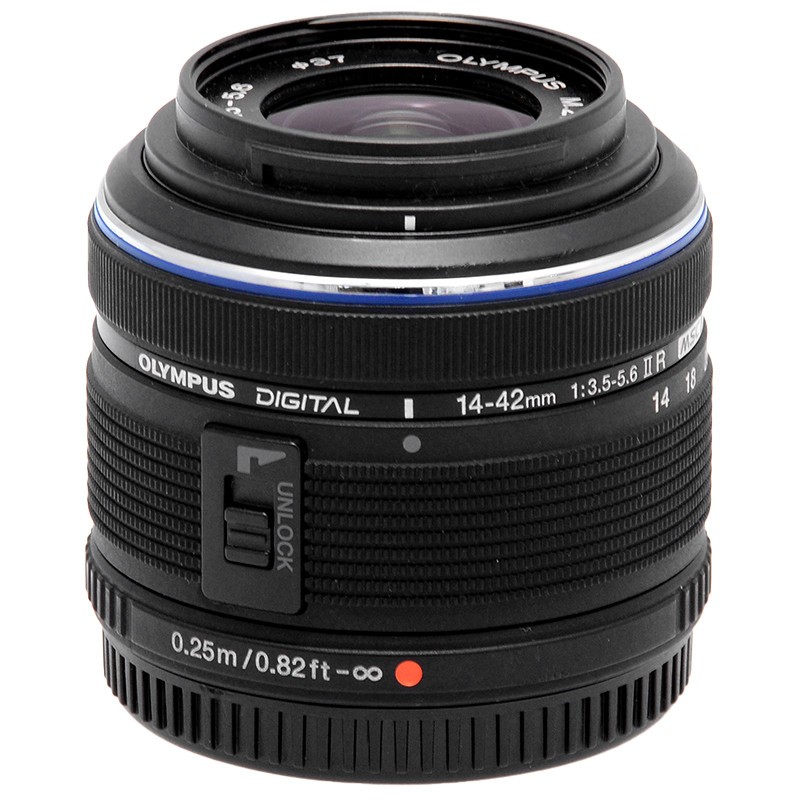 Olympus M.Zuiko 14‑42mm f/3.5‑5.6 II R MSC – Obiettivo nero per Micro 4/3 3 Olympus M.Zuiko 14‑42mm f/3.5‑5.6 II R MSC – Obiettivo nero per Micro 4/3 - immagine 3
