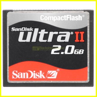 SanDisk Ultra II CompactFlash 2GB CF Scheda di Memoria Memory Card 2 GB