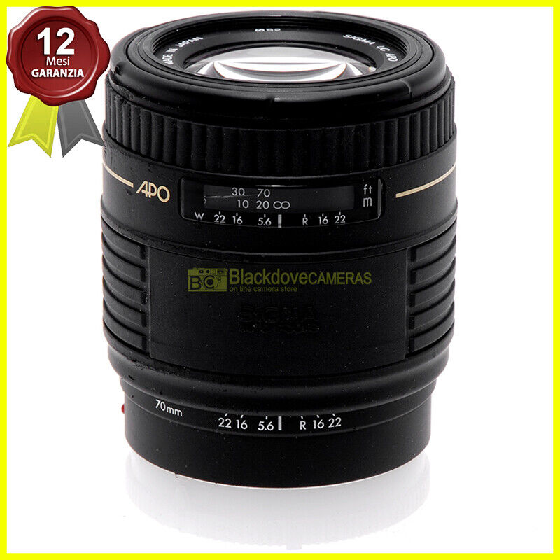 Sigma 70/210mm f4-5,6 APO obiettivo zoom A-mount per fotocamere