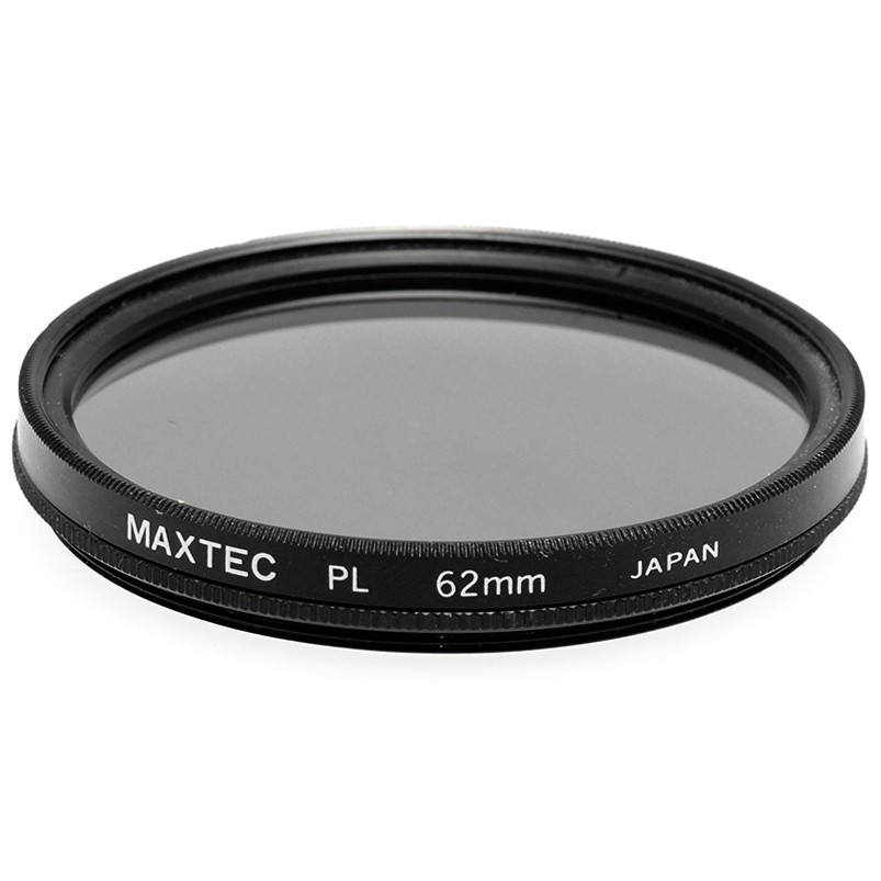 62mm Filtro polarizzatore PL Maxtec per obiettivi a vite M62 Polarizing filter 2 62mm Filtro polarizzatore PL Maxtec per obiettivi a vite M62 Polarizing filter - immagine 2