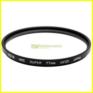 77mm Filtro UV (0) Hoya per obiettivi a vite M77. UltraViolet.