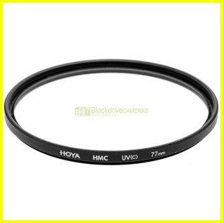 77mm Filtro UV (c) HMC Hoya per obiettivi a vite M77. UltraViolet.