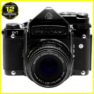 Asahi Pentax 6x7 con 90mm f/2.8 SMC Pentaprisma TTL. Reflex  Medio Formato 67