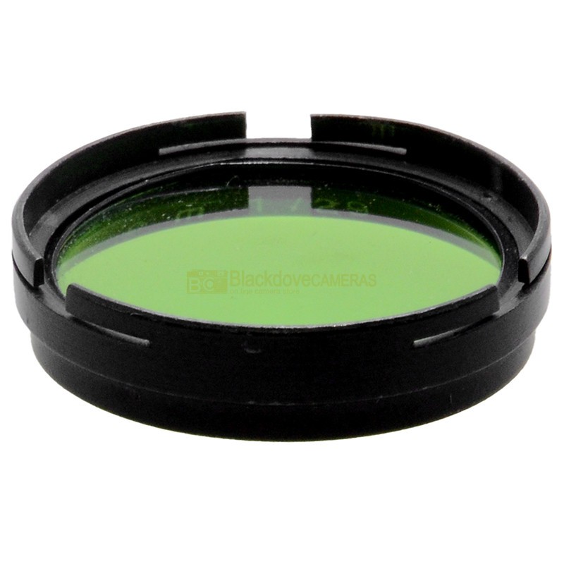 Filtro push-on 29mm. verde LIFA Panchrom 1/29.  Green Vintage lens filter - immagine 6