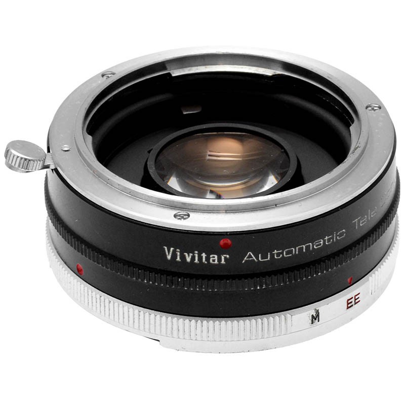Moltiplicatore focale Vivitar Automatic Tele Converter 2x per fotocamere Konica 2 Moltiplicatore focale Vivitar Automatic Tele Converter 2x per fotocamere Konica - immagine 2