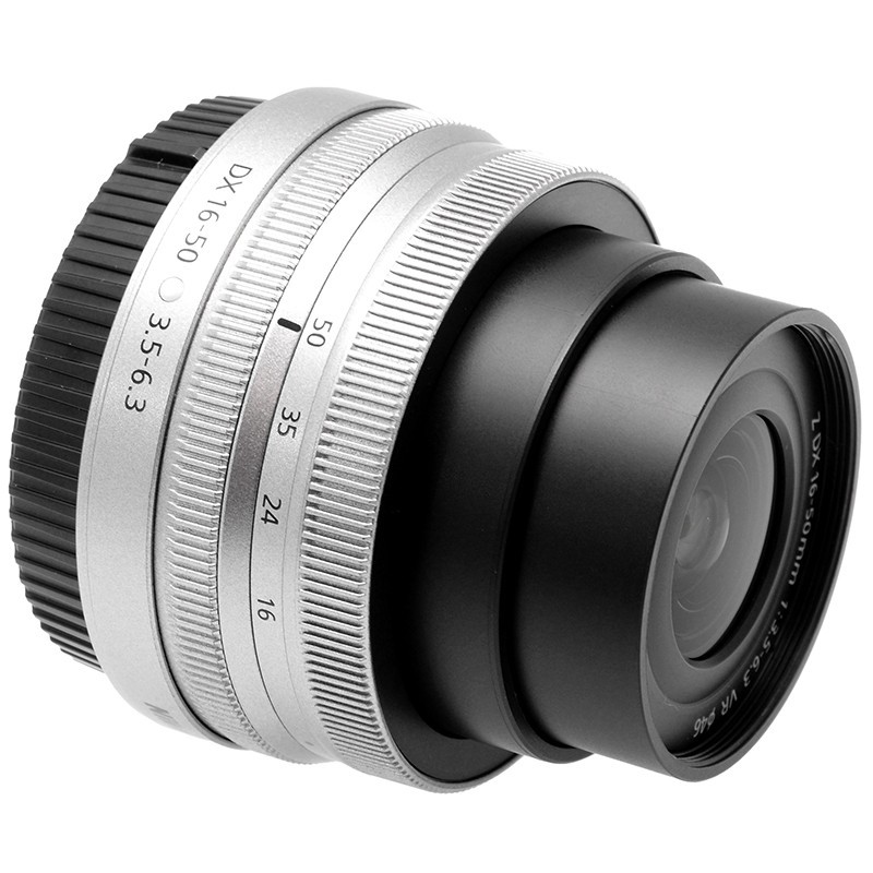 Nikon Z DX 16-50mm f/3.5-6.3 VR Silver Zoom Mirrorless Nikkor Perfetto 3 Nikon Z DX 16-50mm f/3.5-6.3 VR Silver Zoom Mirrorless Nikkor Perfetto - immagine 3