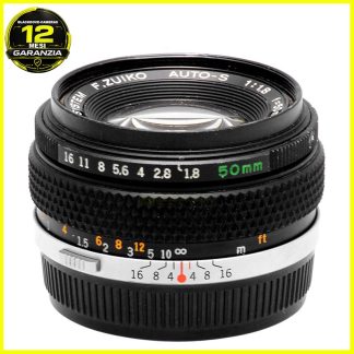 Olympus 50mm f/1.8 OM Zuiko Auto‑S 50mm f/1.8 Obiettivo Manuale Sistema OM