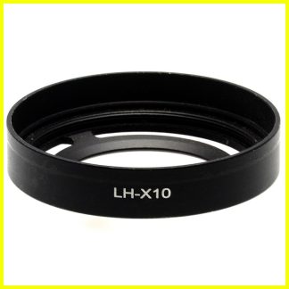 Home page 31 Paraluce compatibile in alluminio LH-X10 per Fujifilm FinePix X10/X20/X30 Black