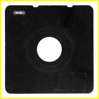 Home page 30 Piastra Cambo 124x124 porta obiettivi foro 34mm Copal 0 per grande formato